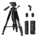 Professional 74-Inch Camera Tripod for Photography and Video 0