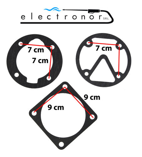 Juego Juntas Para Compresor Lusqtoff Lc 75300 Original 2