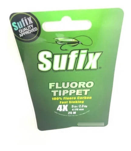 Sufix Fluoro Carbon Tippet 4X 0