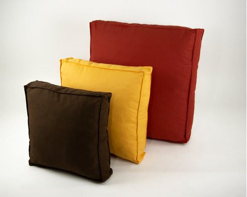 A Punto Deco 5 Pillow Covers Without Filling Gabardine with Closure 50x50 1