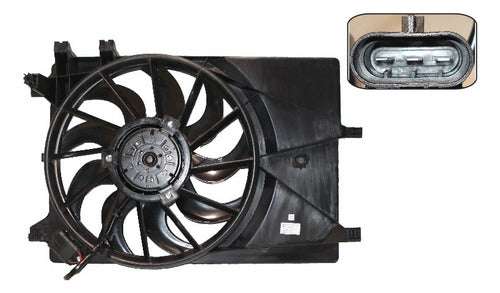 Cooltech Electroventilador Chevrolet Agile 1.4 8v LTZ LZ C/a Y S/a 0