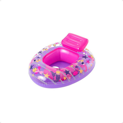Inflatable Baby Float Seat Summer Pool 76x65cm 0
