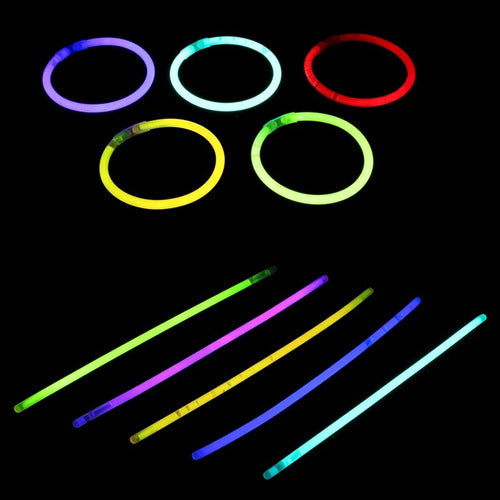 Party Forever Neon Chemical Glow Bracelets X100 Units 1