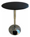 Soltar_arg Adjustable Round Bar Table - Black 1