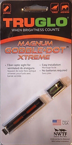 Truglo Gobble Dot Universal Fiber Optic Shotgun Sight 1