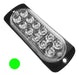 Barral Led Ambulancia Verde 12 Led 12/24v 112x41mm 0