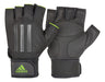 adidas Elite Black With Green Training Gloves XL 0