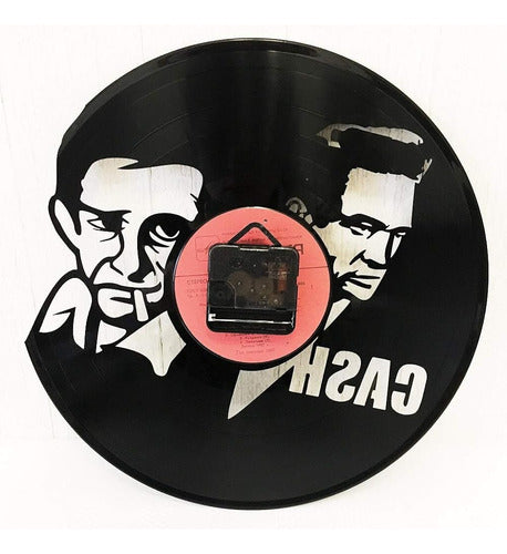 Prime Gifts for You Vjohnny Cash 12 Inch / 30 Cm Vinyl Record Wall Clock 1