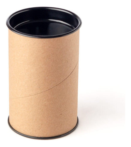 2ahnr 40cm X 60mm X 25u Cardboard Tubes with Tinplate Caps 0