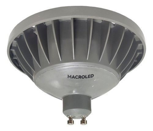 Pack of 2 AR111 LED 11W Macroled Bulbs GU10 220V 5