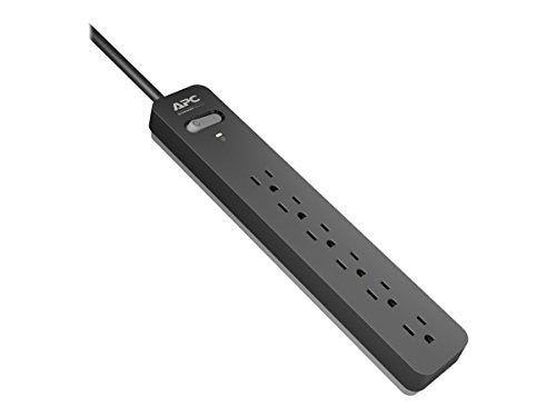 APC 6 Outlet Surge Protector Power Strip 540 Joules SurgeArrest 0