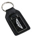 Aston Martin Leather and Enamel Key Ring Key Fob 0