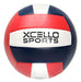 Xcello Sports Volleyball Assorted Graphics With Pump Red/Navy/White, Grey/Navy/White 3