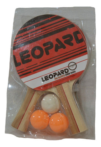 Set De Paletas De Ping Pong + Red Con Soporte + 3 Pelotas 0