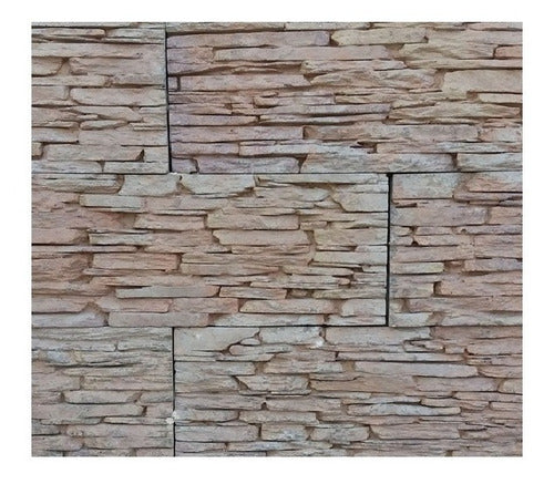 Revestimiento Simil Piedra Andes Crema Oxidada - Ecostone 0