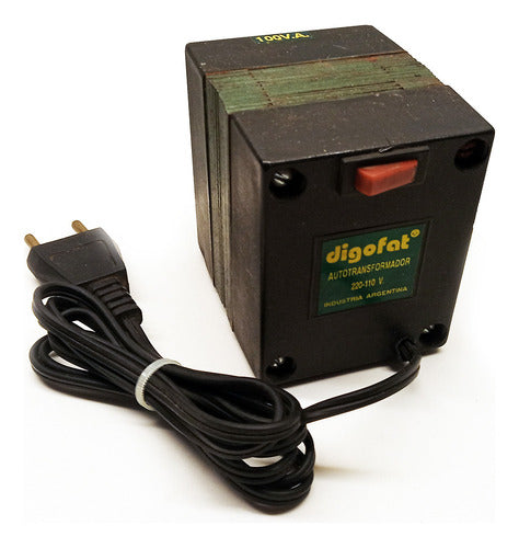 Autotransformador Digofat 220v A 110v 100va 0