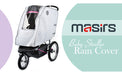 Masirs Baby Stroller Rain Cover: Provides Extra Warmth 1