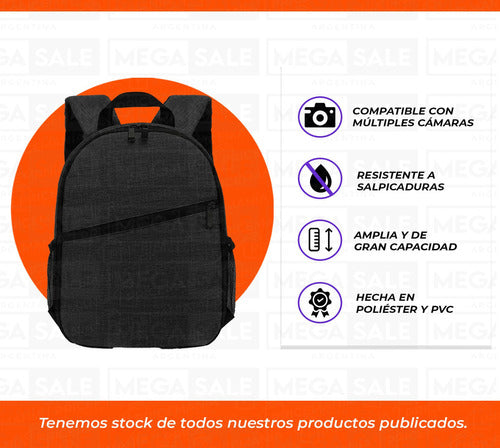 Adjustable Camera Backpack for Professional Photography 1