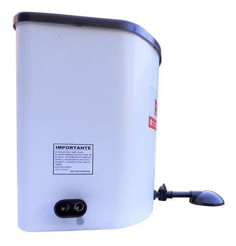 Electric Shower PVC Water Heater 20 Liters Water Level 2