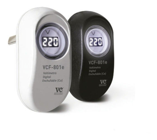 Digital LED 220VAC Plug-In Voltmeter Protovolt 1