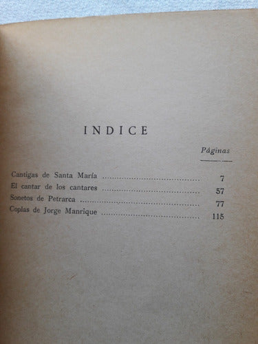 El Cantar De Los Cantares Cantigas De Santa Maria Petrarca 1