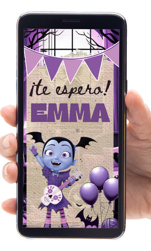 Tarjeta Digital Cumpleaños - Vampirina - Invitación 2