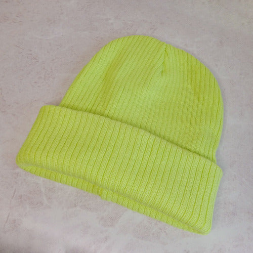 VERSIONES Synthetic Wool Beanie - Stretchable 2