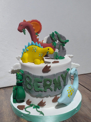 Pasteleria Prut Dinosaur Themed Birthday Cakes 1