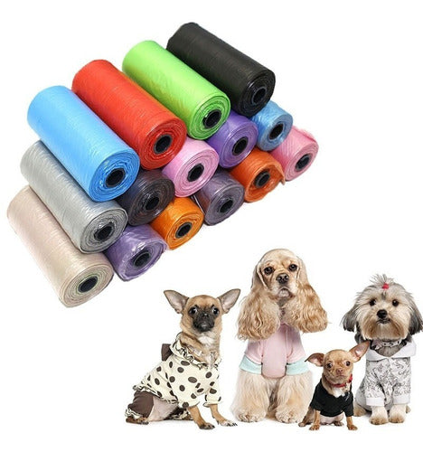 Mundo Peludo Dog and Cat Waste Bags - 12 Roll Pack 0