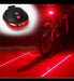 Generic Bike Lantern - Rear LED and Laser (Battery Powered) 1