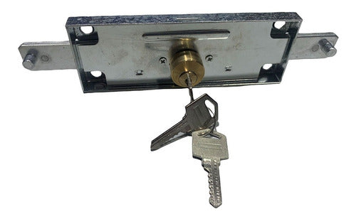 Lockvak Metallic Curtain and Swing Gate Lock 0