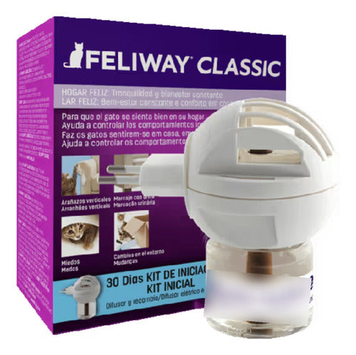 Feliway Classic Diffuser + Refill X 48 Ml - Happy Tails 0