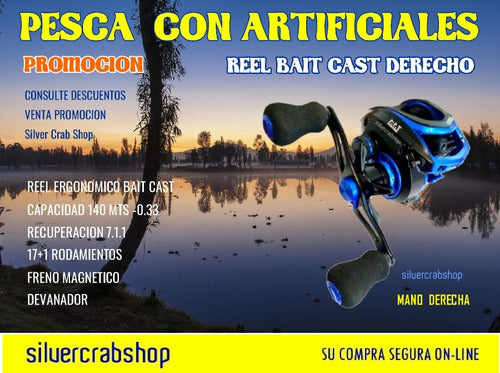 Saigao Kunkka 200R Baitcasting Reel Right-Handed Fishing for River, Stream, Sea, and Kayaking 1