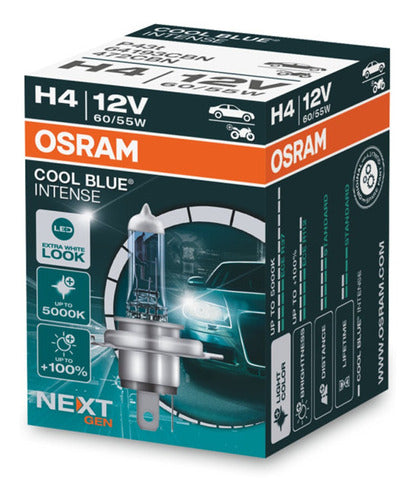 Osram H4 - Cool Blue Intense 60/55W 64193CBI 0