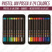 Uni-ball Pastels Posca Set of 24 Colors 2