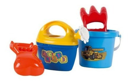 Mozart Toys Animalito Beach Bucket Shower 0