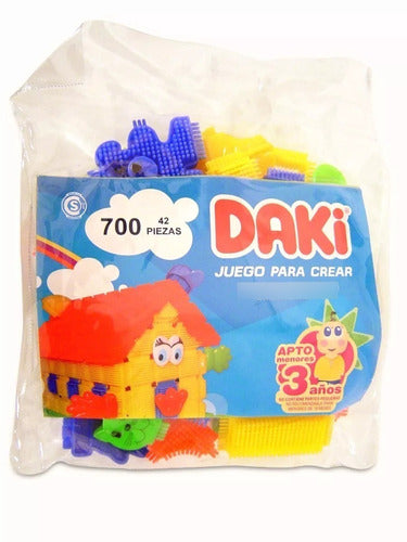 Daki X 42 Pieces Educational Blocks - Sharif Express 700 0