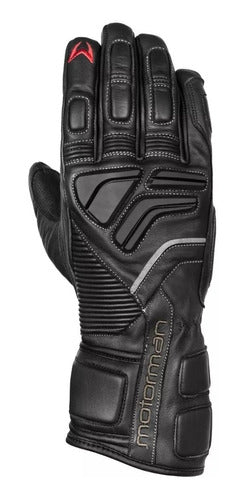 Motorman Hero Winter Leather Gloves with Protections Bamp Group 7