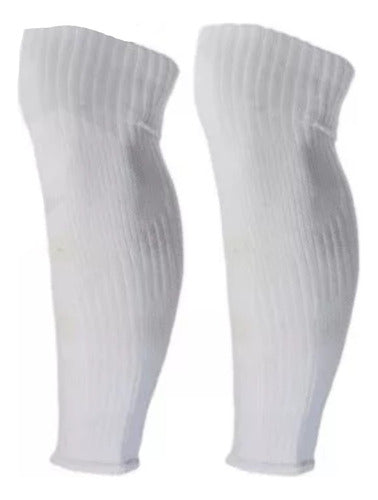 Fox Socks White Ankle-Free Football Socks 0