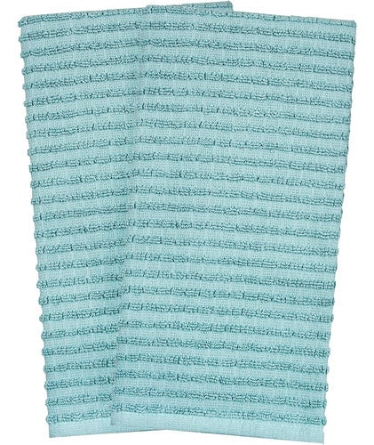 Ritz Royale Collection Kitchen Towel Set, Dew, 2 Count 1