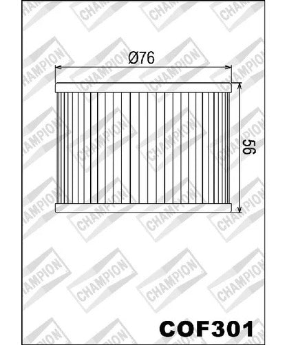 Filtro De Aceite Kawasaki Kz 650 H1 H2 H3 Csr 78/80 1