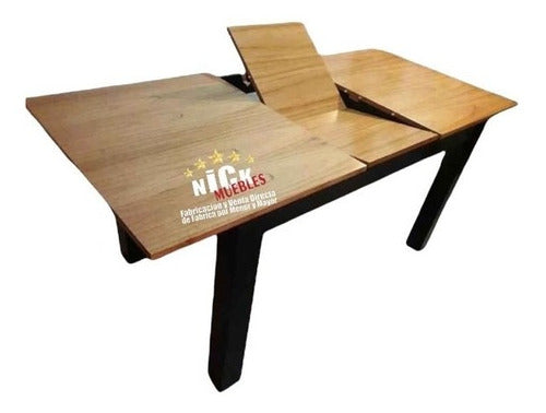 Nick Muebles Extensible Table in Paradise Color Combination 0