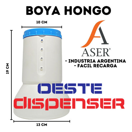 Aser Anti-Scale Ball for Tank with Phosphate Salts 1