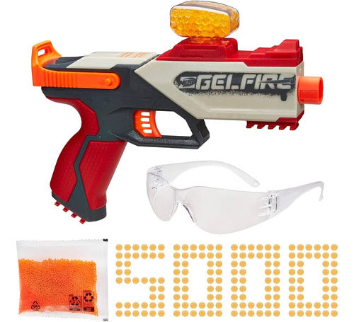 Nerf Gel Fire Legion Blaster + 5000 Bullets + Goggles Set by Hasbro 1