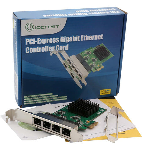 Syba Si-pex24042 Tarjeta De Interfaz De Red Pci-e X1 Gigabit 5