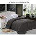 Elegant Comfort Luxurious Alternative Down Duvet Insert Full/Queen - Gray 1