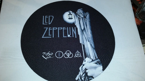 Led Zeppelin Mago Slipmat Paño Suave Espuma Excelente Calida 3