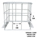 White 15x15x15 Cage Protector for Security Cameras 1