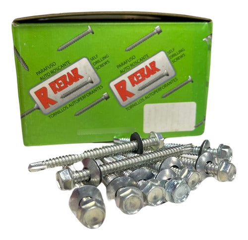 Self-Drilling Screws for Sheet Metal and Profiles 14 X 7/8 Box of 500 0