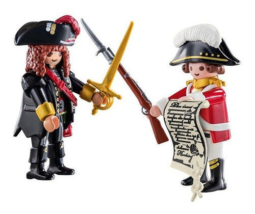 Playmobil Duo Pack Pirate and Soldier Int 70273 Original Intek 1